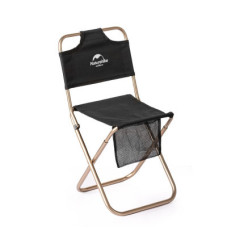 Стілець складаний Naturehike MZ01 NH18M001-Z чорний (6927595733806)