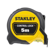 Рулетка Stanley CONTROL-LOCK, 5мх25мм, у прогумованому корпусі, з двосторонньою шкалою (STHT37231-0)