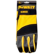 Защитные перчатки DeWALT разм. L/9, с накладками на ладони и пальцах (DPG215L)