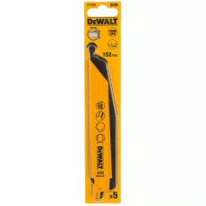 Полотно DeWALT пиляльне біметалеве, чистий пропил, 152 мм, 23 TPI, 5 шт (DT2385)