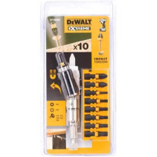 Набор бит DeWALT IMPACT TORSION, ударные, Torx, Philips, Pozidriv, L=25 мм, 10 шт (DT70578T)