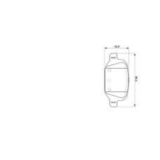 Тормозные колодки Bosch 0 986 424 756