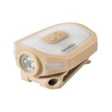 Фонарь Naturehike з кліпсою NH21ZM013 Бежевий (6927595798973)