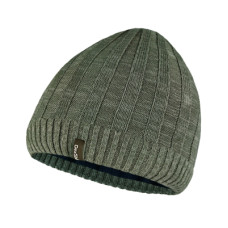 Водонепроникна шапка Dexshell Heathered Rib Knit Beanie Onesize 56-58 см хакі (DH32405SSN)
