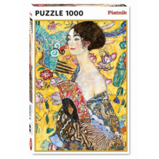 Пазл Piatnik Дама з віялом Клімт, 1000 елементів (PT-552748)