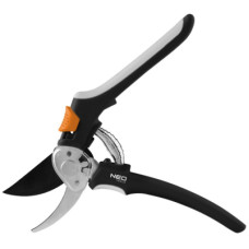 Секатор Neo Tools плоскостной, d реза 18мм, 200мм, 206г (15-204)