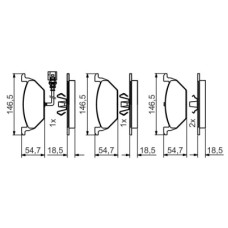 Тормозные колодки Bosch 0 986 495 213