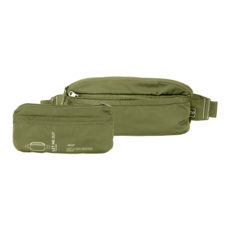 Сумка-бананка Tucano Let Me Out Crossbody зелена (BLMOCB-VM)