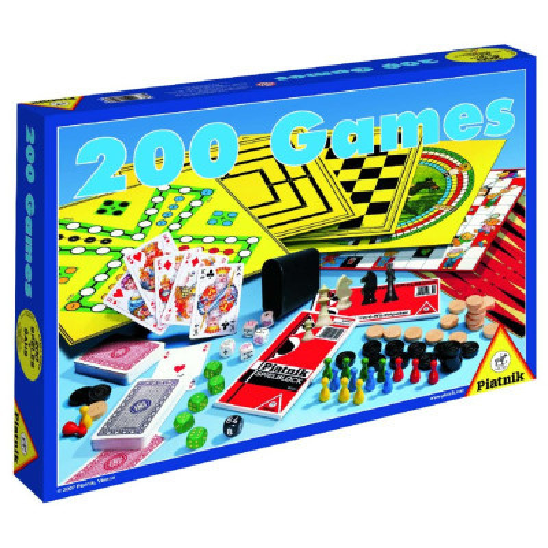 Настольная игра Piatnik Набор 200 игр (PT-780233)