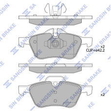Гальмівні колодки HI-Q SP2243