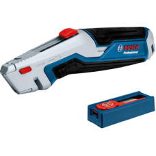 Нож монтажный Bosch строительный трапециевидный складной, 253 мм, набор лезвий 13шт (1.600.A02.7M5)