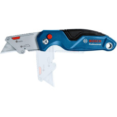 Нож монтажный Bosch трапециевидный складной, корпус пластик, 215мм (1.600.A01.6BL)