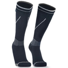 Водонепроникні шкарпетки Dexshell Longlite Socks 2.0, сірі смужки S (36-38) (DS72506JBG-S)