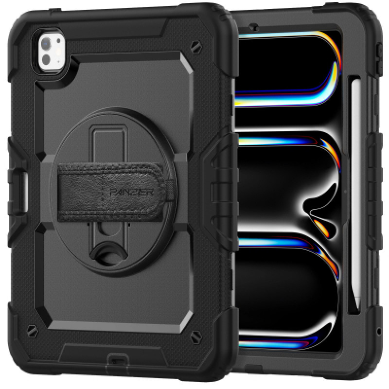Чехол для планшета Armorstandart Panzer iPad Pro 11 2024 Black (ARM82527)