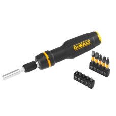 Отвертка DeWALT FULL FIT Telescoping, со сменными битами, 10 бит (DWHT68001-0)