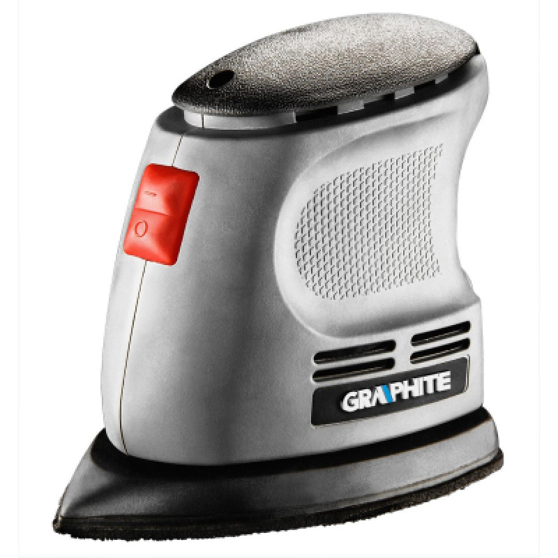Шлифовальная машина Graphite вибрационная Delta 105W, 140х140х97, 24000цв/мин (59G335)