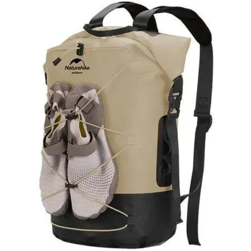 Рюкзак туристический Naturehike водонепроникний NH21FSB04, 20л, бежевий (6927595788202)