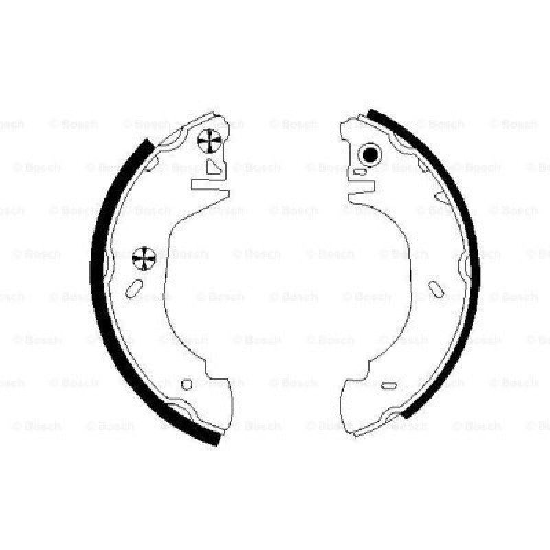 Тормозные колодки Bosch 0 986 487 524