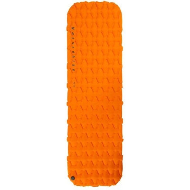 Туристический коврик Naturehike надувний FC-10 NH19Z032-P 65 мм помаранчевий (6976023922541)