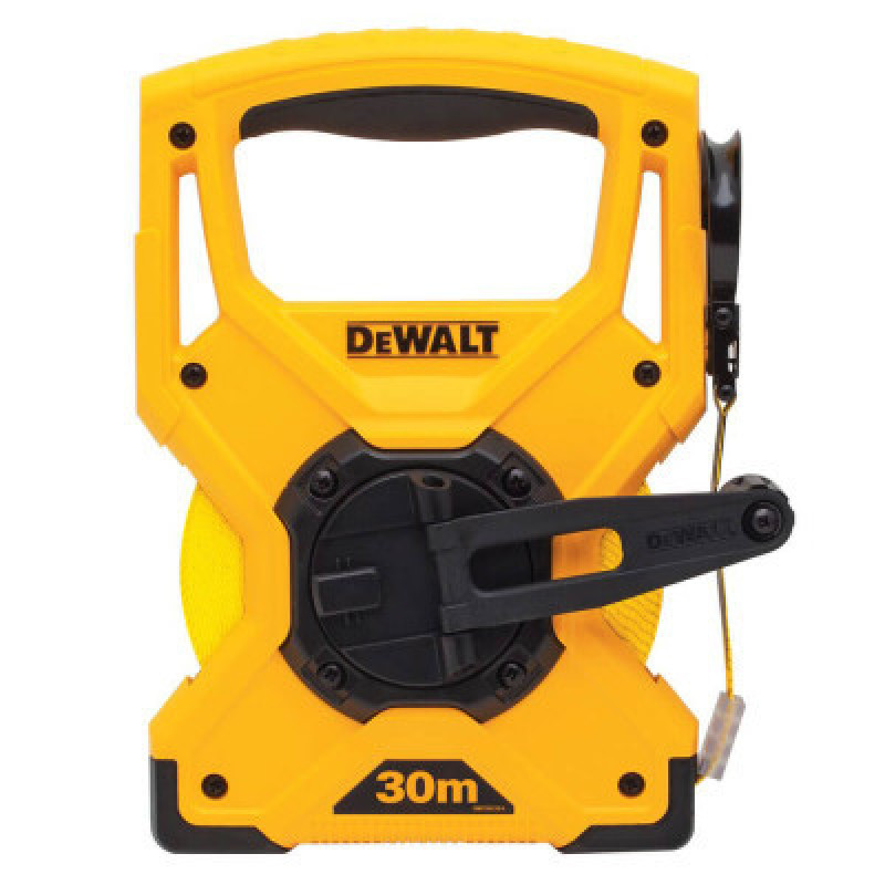 Рулетка DeWALT FIBREGLASS, 30мx19мм, стекловолокно, 2-й класс точности (DWHT34218-0)