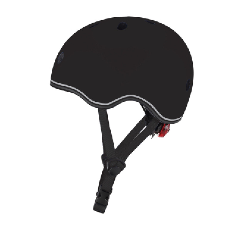 Шлем Globber Go up lights 45-51см чорний, з ліхтариком (506-120)