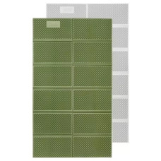 Туристичний килимок Naturehike CNK2450WS044 подвійний 200x120х1,8см зелений (6927595789995)