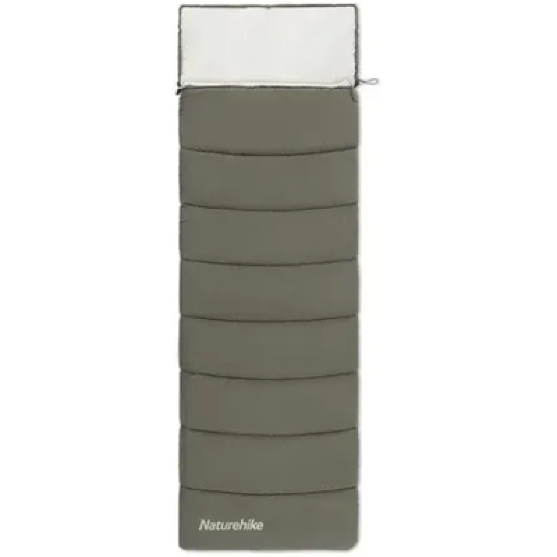Спальный мешок Naturehike з капюшоном LD350 CNK2300SD016, темно-зелений (6976023921810)