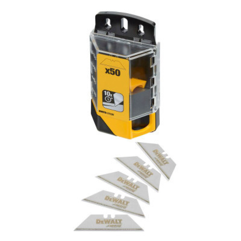 Лезвие DeWALT Carbide, трапецевидное, длина 62 мм, высота 19 мм, 50 шт. (DWHT8-11131)