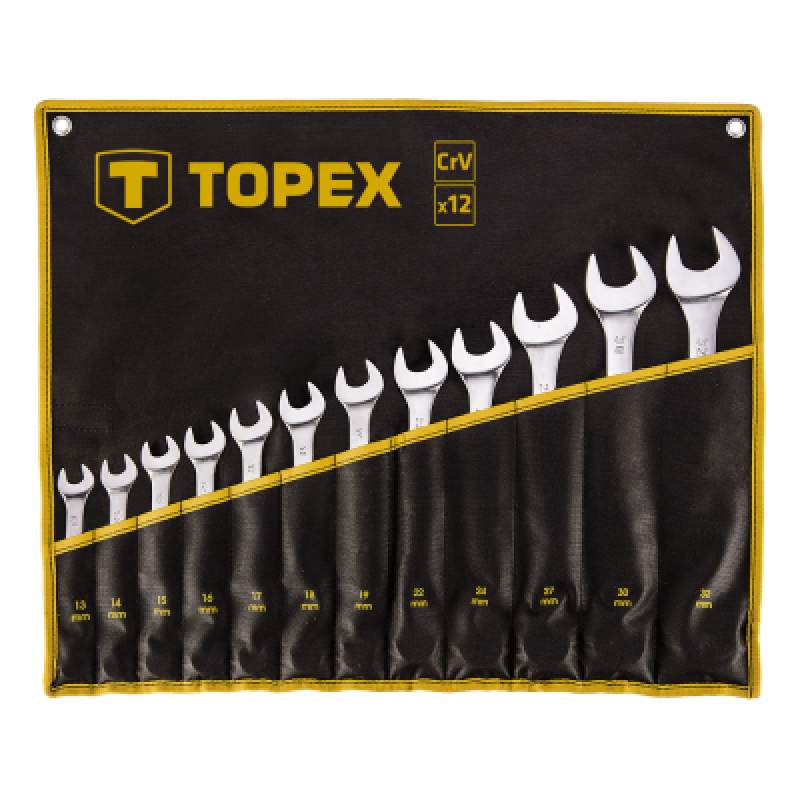 Набор инструментов Topex ключей комбинированных 13 -32 мм, 12 шт. (35D758)
