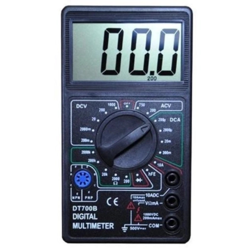 Цифровой мультиметр Voltronic DT-700B, V, A, R , T, Q100 (DT-700B)