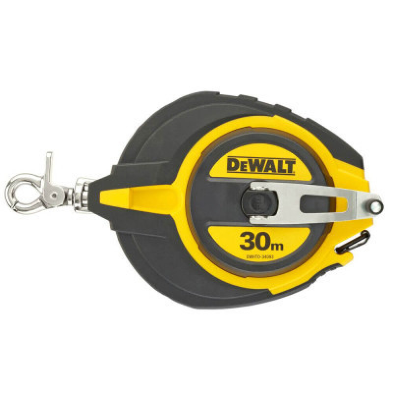 Рулетка DeWALT STEEL, 30 м х 10 мм, обрезиненный литой корпус (DWHT0-34093)