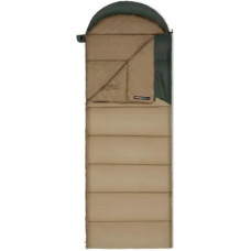 Спальний мішок Naturehike з капюшоном Sunny Day PL02 U450 CNK2550WS028, (3,9°C), правий, коричнево-зелений (6977465868435)