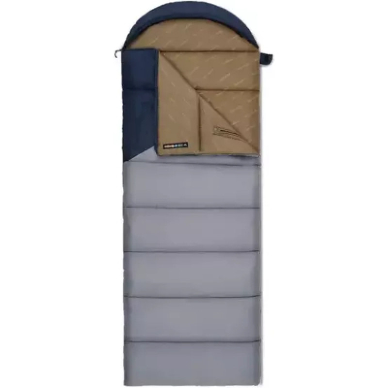 Спальный мешок Naturehike з капюшоном Sunny Day PL02 U450 CNK2550WS028, (3,9°C), лівий, блакитно-синій (6977465868428)