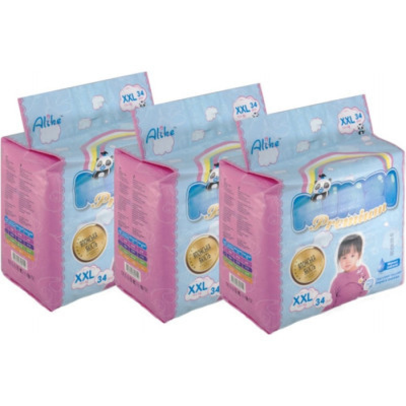 Подгузники Mimzi XXL 15+ кг 34 шт. х 3 пачки (MPXXL3) (4820209800258)