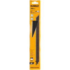 Полотно DeWALT для сабельной пилы, точный рез, 300 мм, шаг зубьев 6 TPI, 2 шт (DT2451)