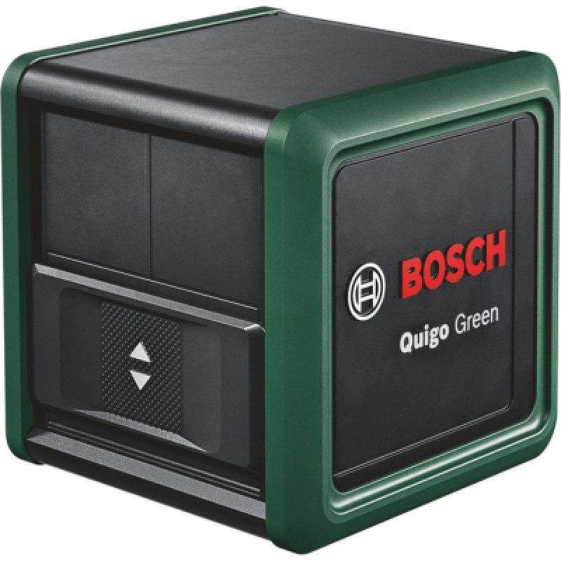 Лазерный нивелир Bosch Quigo Green, точность ±0.8 мм/м, 12 м, зеленый, 0.27 кг (0.603.663.C02)