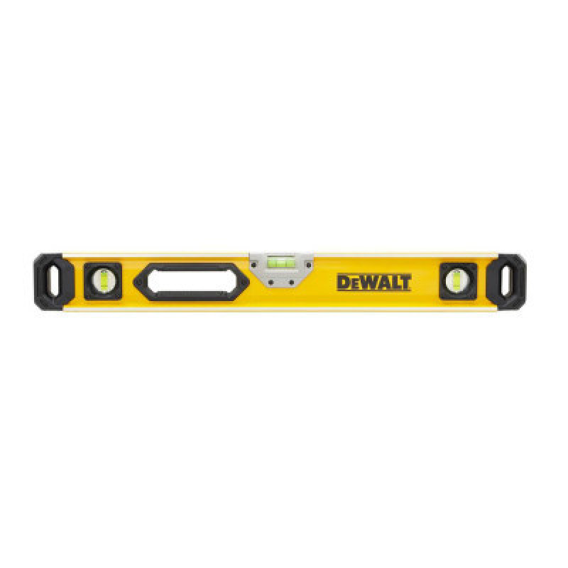 Уровень DeWALT BOX BEAM LEVELS, алюминиевый, 3 капсулы, 600 мм (DWHT0-43224)