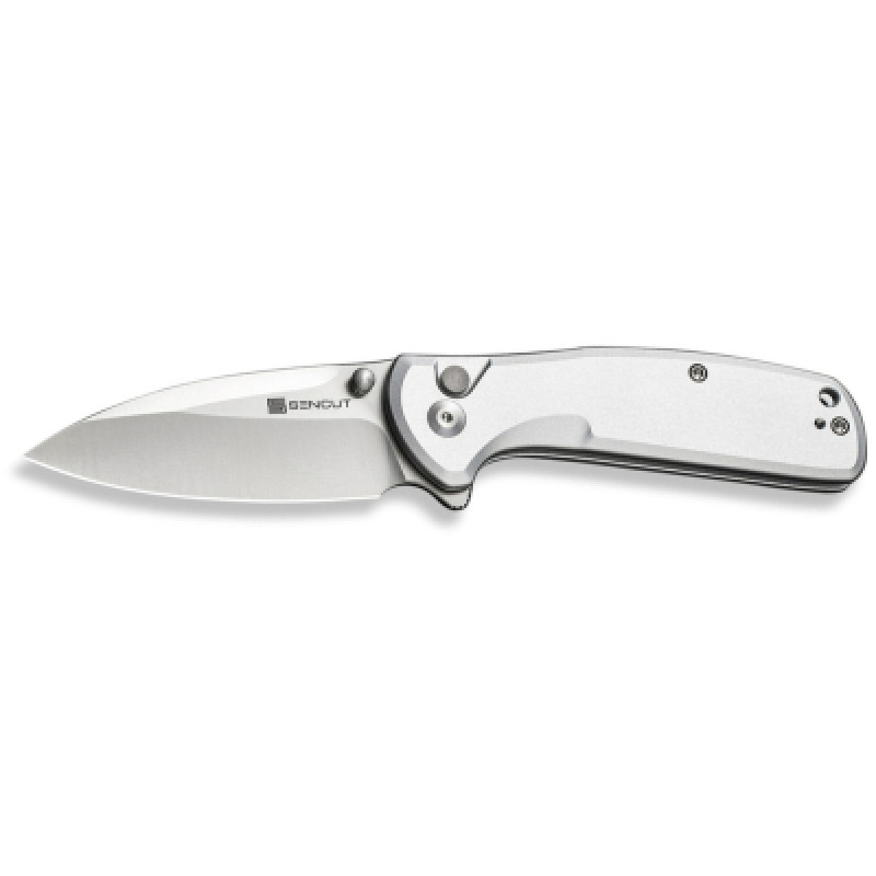 Нож Sencut ArcBlast, Aluminum, Satin (S22043B-2)