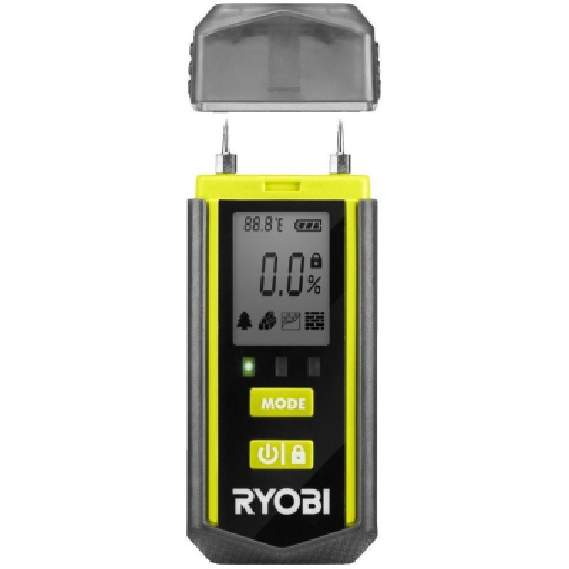 Влагомер Ryobi RBPINMM1 древесина/штукатурка/бетон ±2% (5133005032)