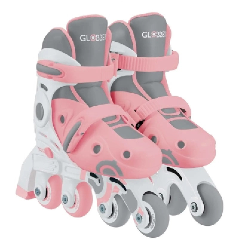 Роликовые коньки Globber 2в1 пастельно-рожеві р.26-29, до 20кг, 3+ (780-210)