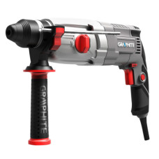 Перфоратор Graphite SDS-plus, 800Вт, 2.8Дж, кейс 3.28кг (58G538)
