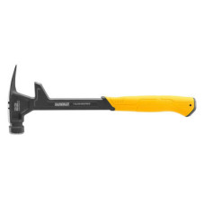 Молоток DeWALT DEM-CLAW демонтажний, суцільнометалевий, 624 г, з прямим цвяхом. (DWHT51008-0)