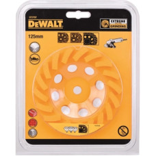 Чашка шлифовальная DeWALT алмазная EXTREME Turbo, по бетону 125мм х М14 (DT3797)