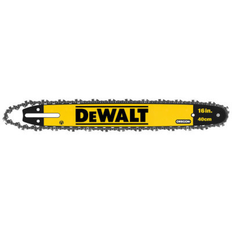 Шина для цепной пилы DeWALT 16''/40 см, с цепью 3/8'', 1.1 мм, (DT20660)