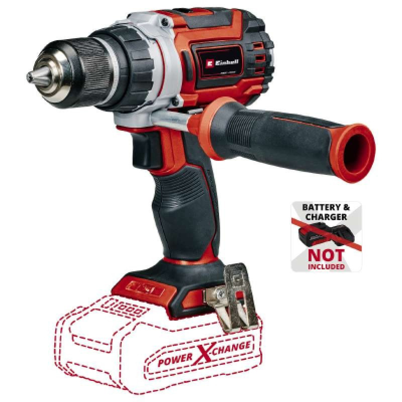 Шуруповерт Einhell TP-CD 18/60 Li BL - Solo PXC, 18В, 60 Нм, 1.37 кг (без АКБ и ЗУ) (4514210)