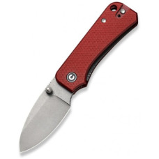 Ніж Civivi Baby Banter Stonewash Red G10 (C19068S-6)