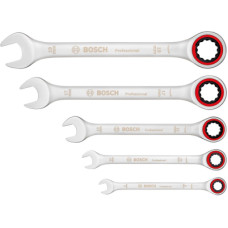 Ключ Bosch комбинированный, набор 5шт, 8,10,13,17,19мм (1.600.A02.Z3D)