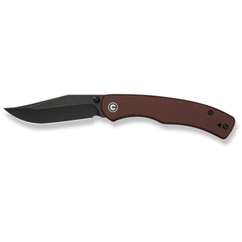 Нож Civivi Clingman, Burgundy G10, Darkwash (C23065-2)