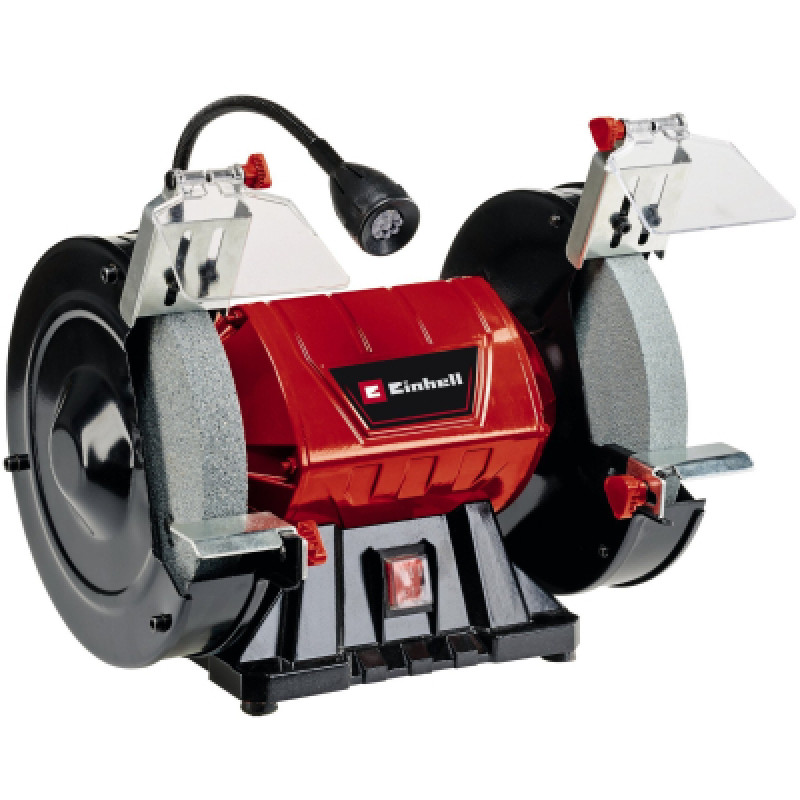 Точильный станок Einhell TC-BG 200 L, 400Вт, круг 200х25мм, 2980об/мин (4412633)