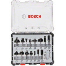 Набор фрез Bosch Professional комбинированных, 8мм, 15шт (2.607.017.472)